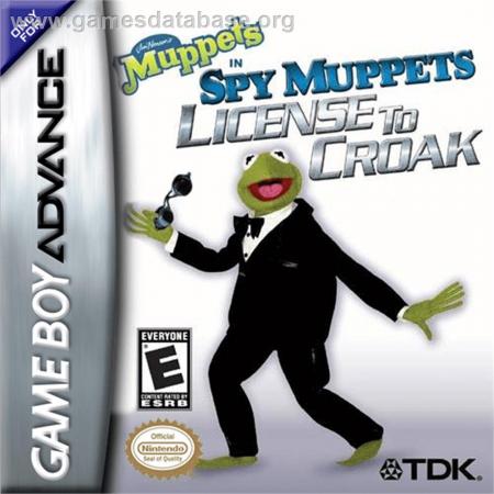 Cover Spy Muppets - License to Croak for Game Boy Advance